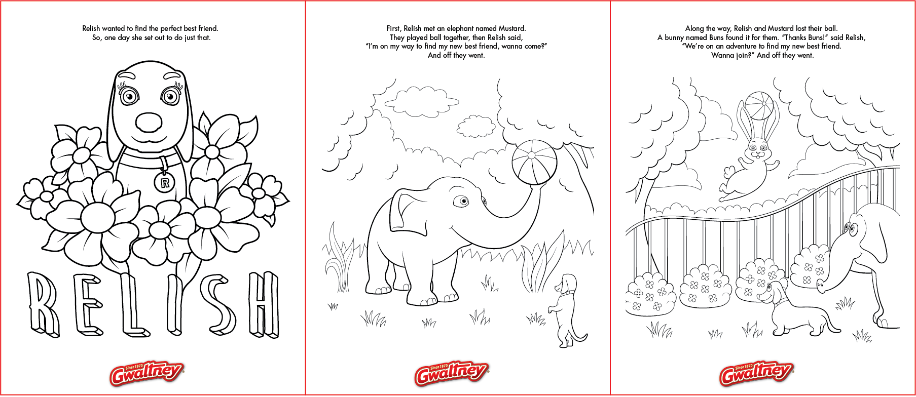 Digital Coloring Book | Gwaltney